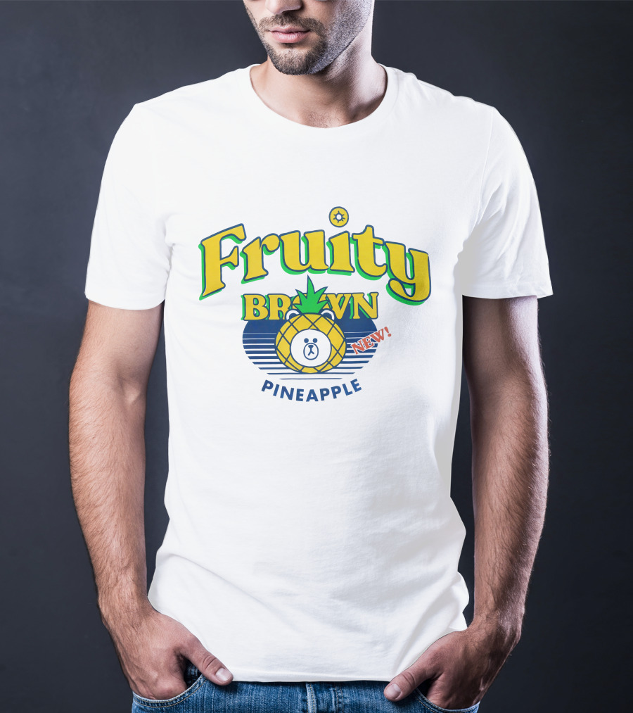 Fruity Brown Pineapple New T-Shirt