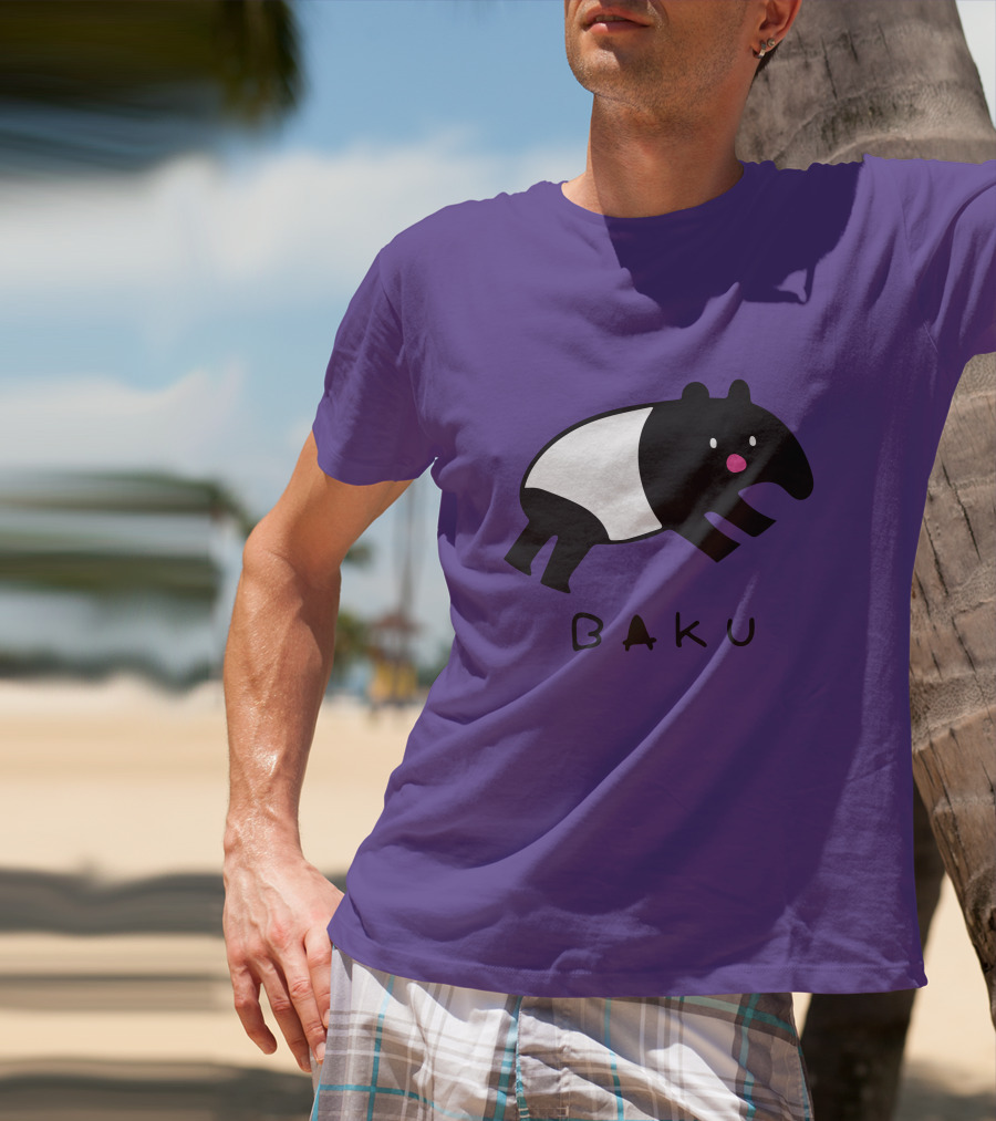 Baku Melodicreverie Malayan Tapir T-Shirt