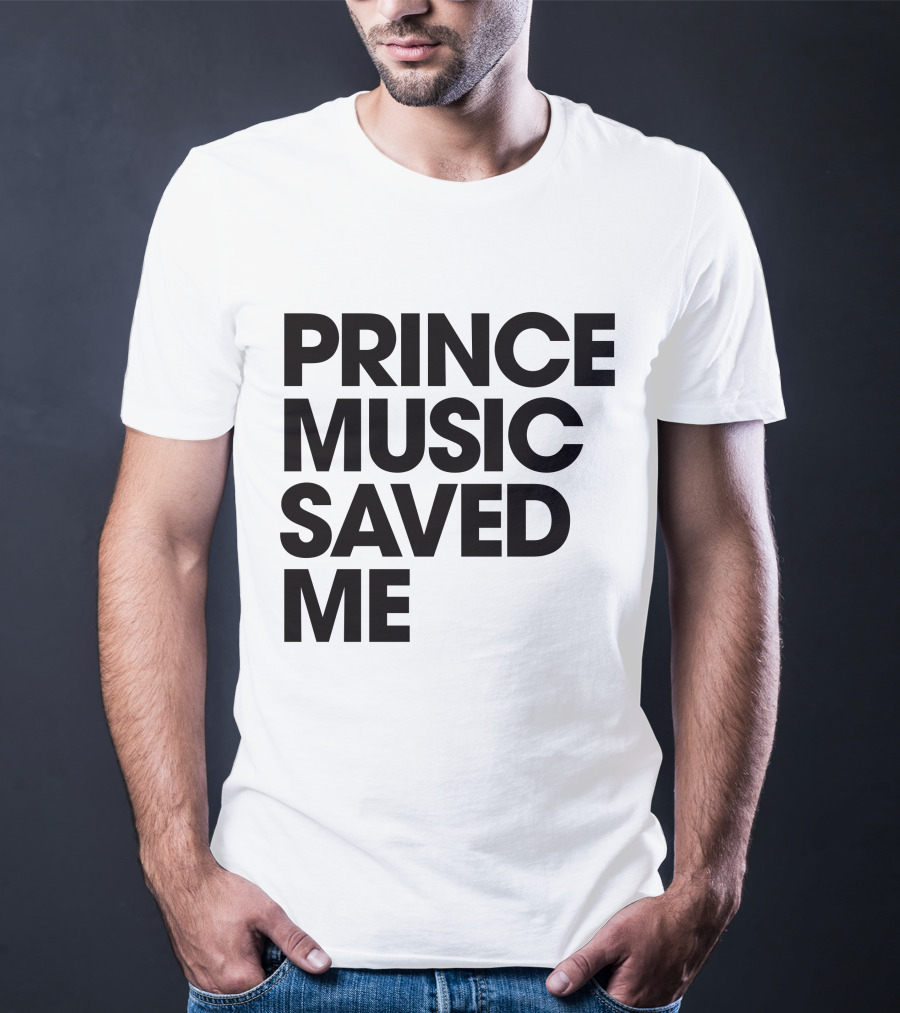 Princelivethebest Prince Music Saved ME T-Shirt