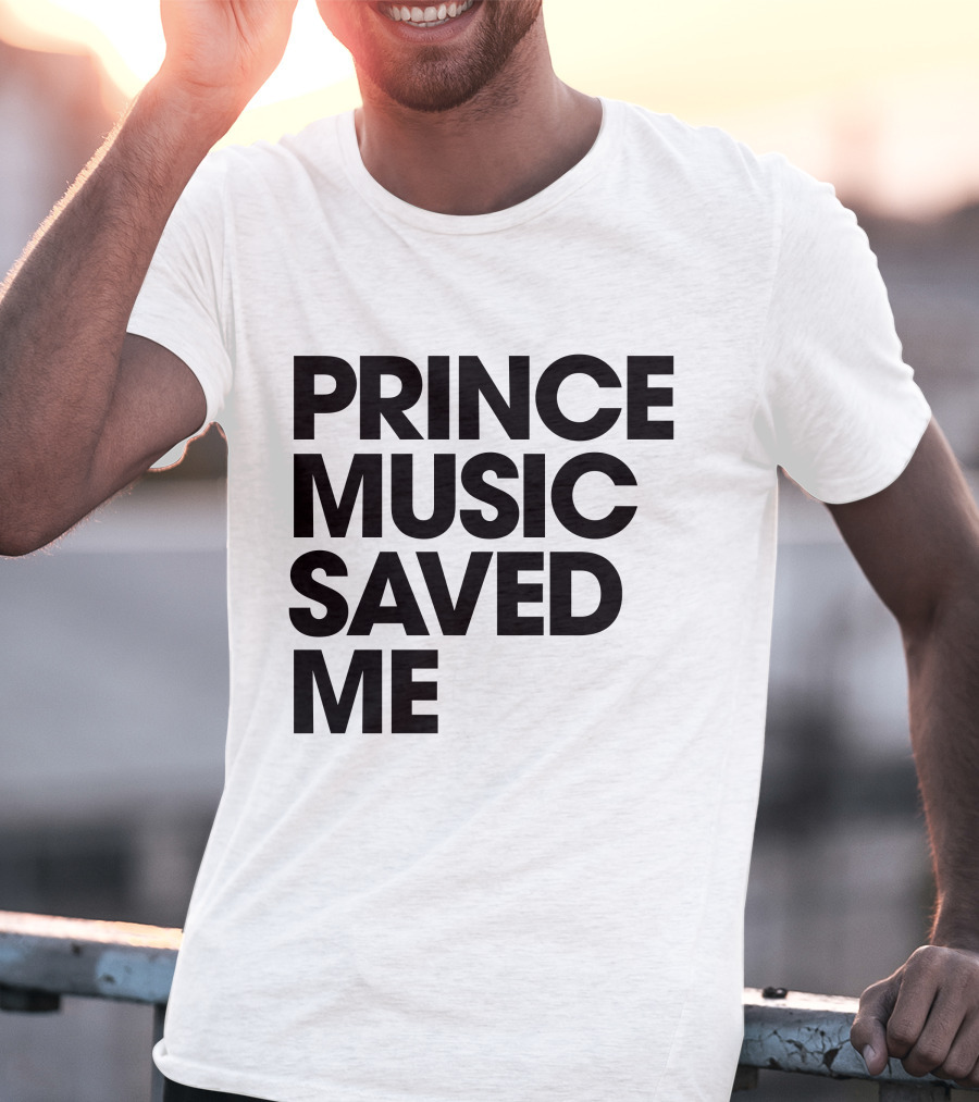 Princelivethebest Prince Music Saved ME T-Shirt