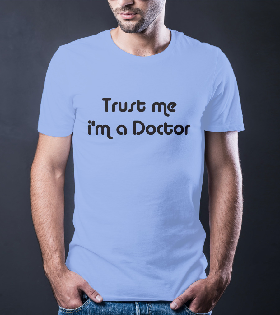 Trust Me I'm A Doctor Doctor Who David Tennant Violet T-Shirt