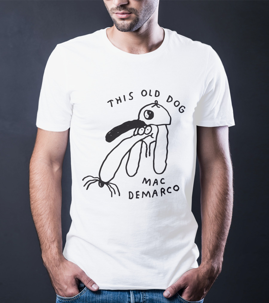 This Old Dog Mac Demarco Drawing T-Shirt