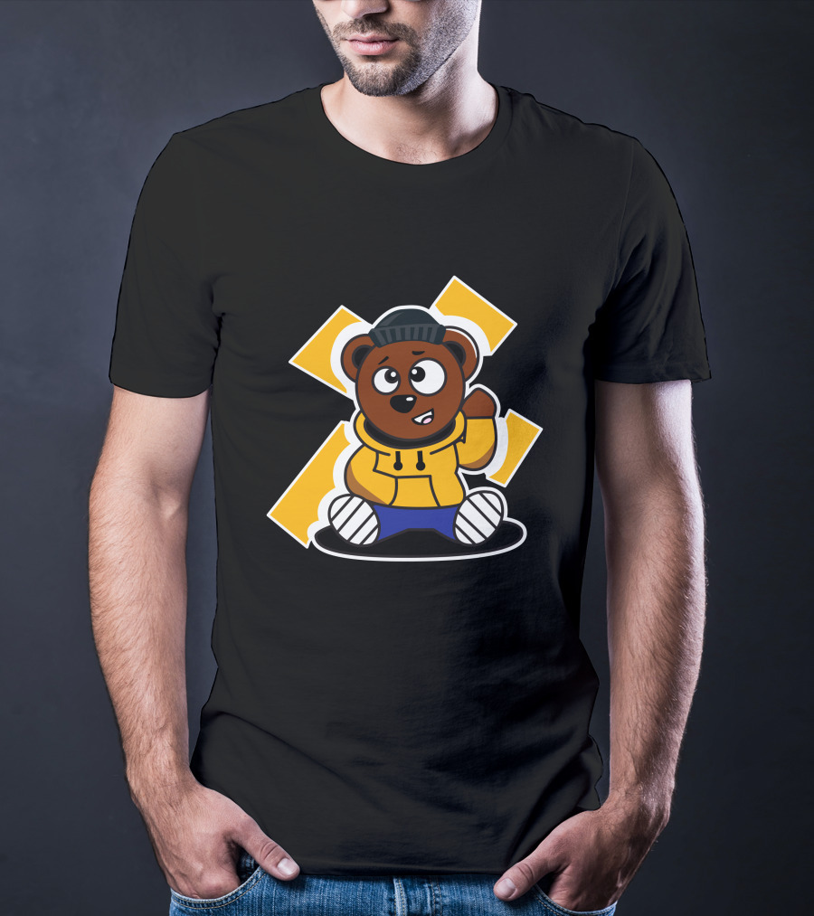 Milwaukee Bucks Jrue MotorolaUS Cross Eye Bear T-Shirt