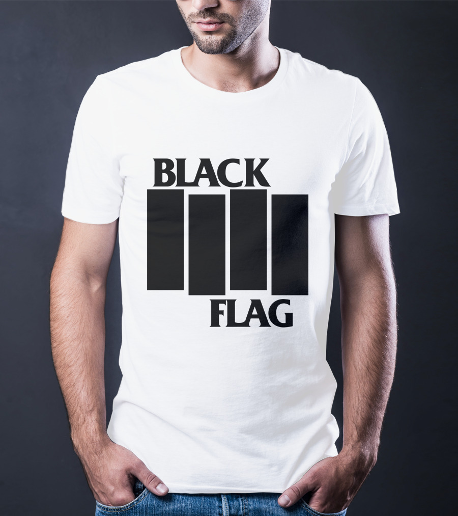 Bad Boy Chef John Goodman Black Flag T-Shirt