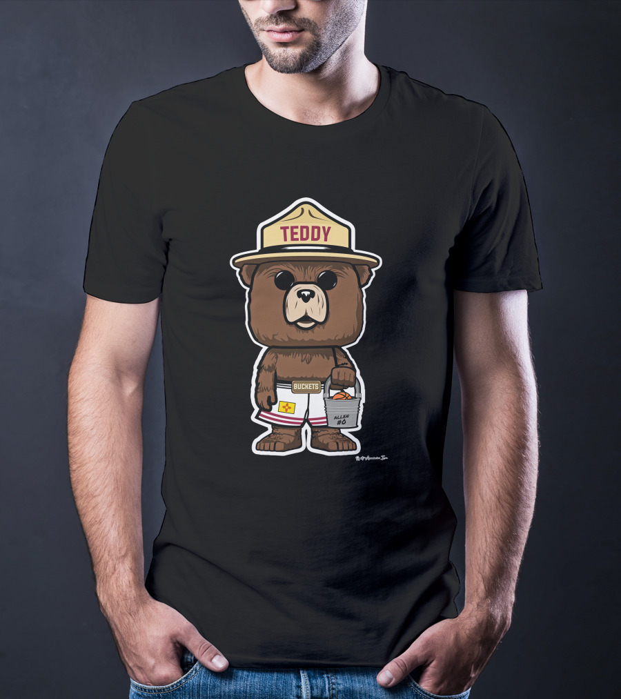 Brian Cox Teddy Buckets Allen Sports Accessories Las Cruces Aggie T-Shirt