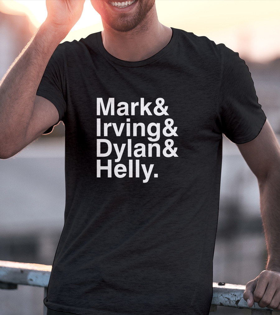Mark Irving Dylan Helly Severance Characters Series Reference T-Shirt