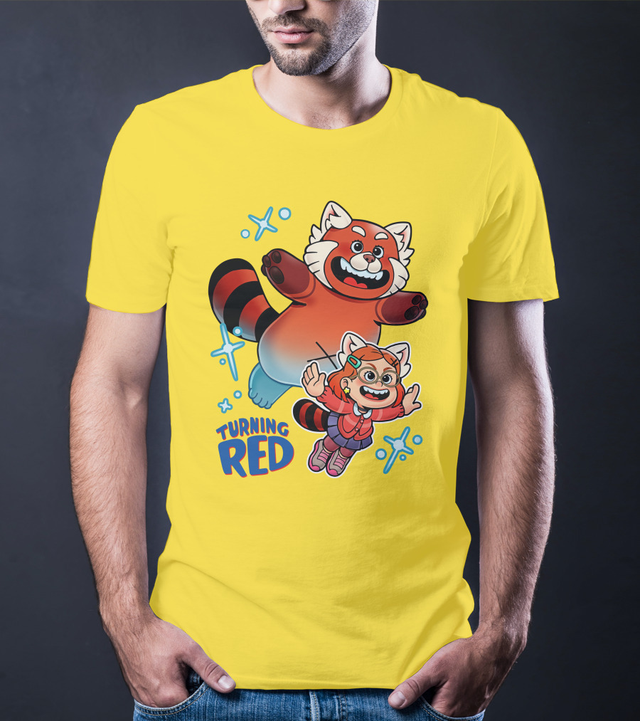 Turning Red Mario Bros 3 Redz The Artist T-Shirt