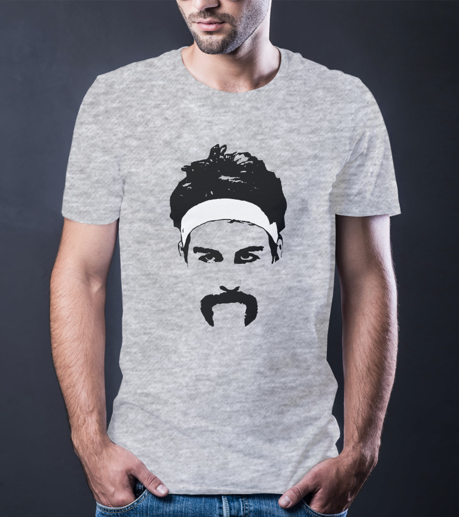 Drew Timme Mustache Gonzaga Fan Big Head T-Shirt