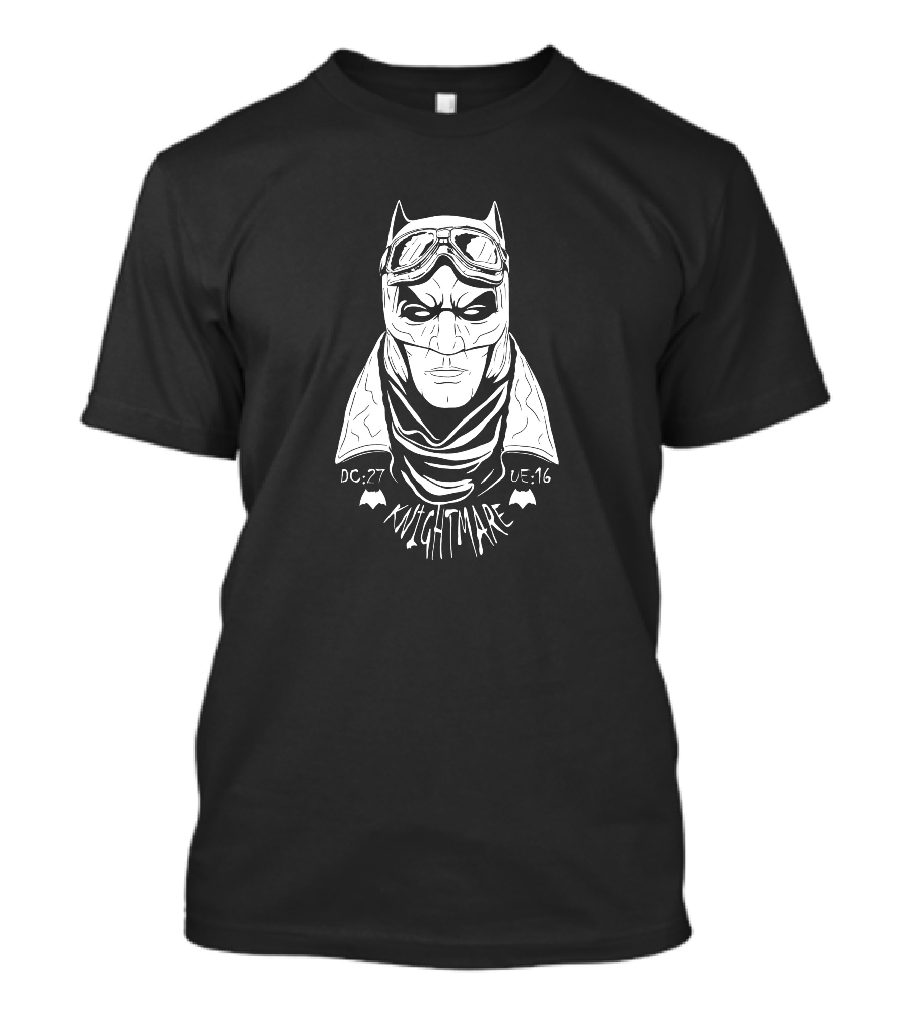 Knightmare Batfleck Movie Make DC:27 UE:16 Ink To The People Merch T-Shirt