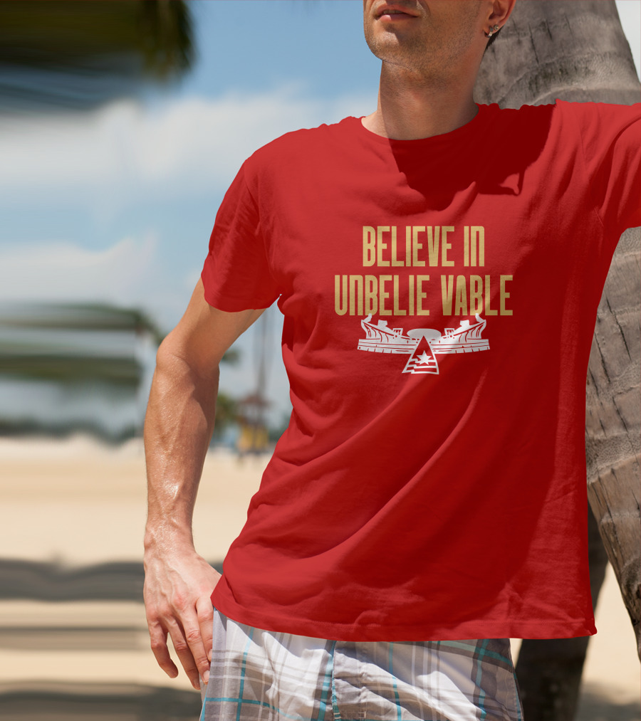 Ronald Jones Chiefsaholic Believe In Unbelievable T-Shirt