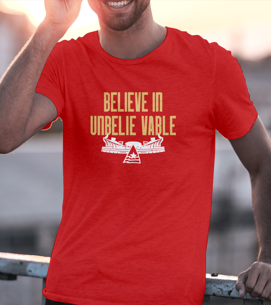 Ronald Jones Chiefsaholic Believe In Unbelievable T-Shirt