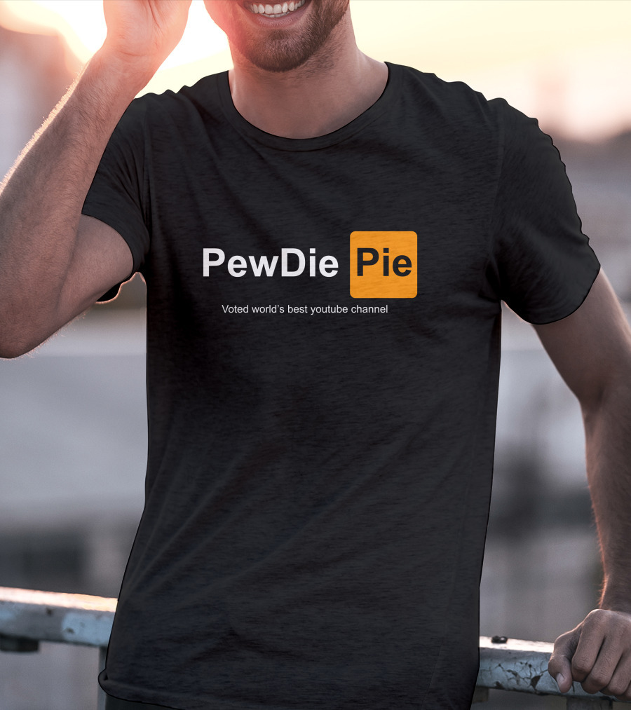 PewDiePie Voted World's Best YouTube Channel T-Shirt
