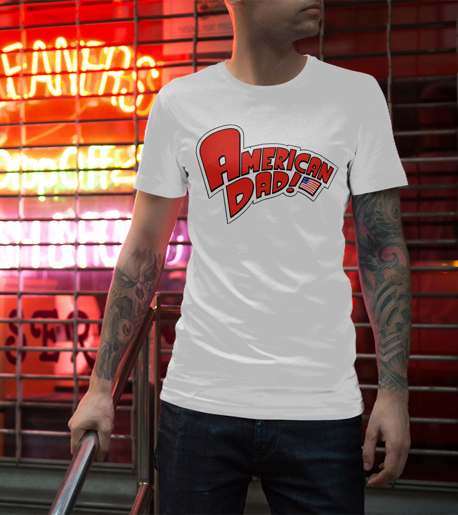American Dad Flag T-Shirt