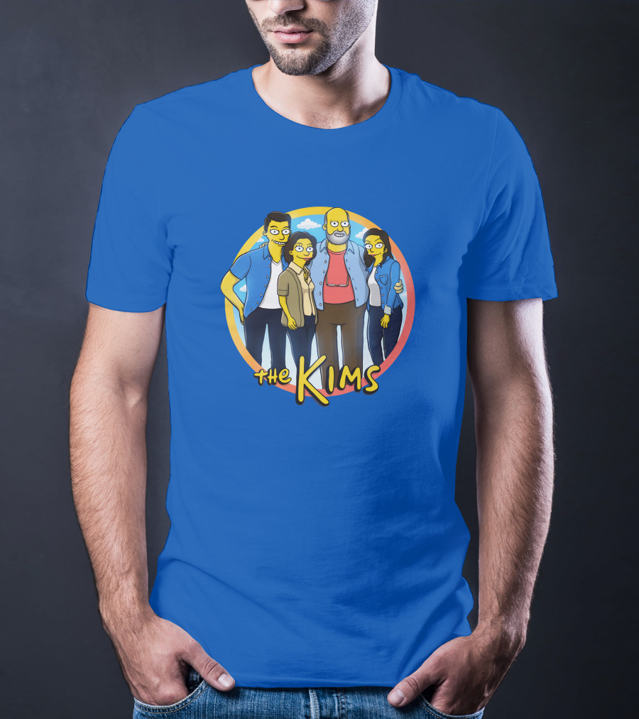 The Kims Simpsonized Parody Of Kim's Convenience Family T-Shirt