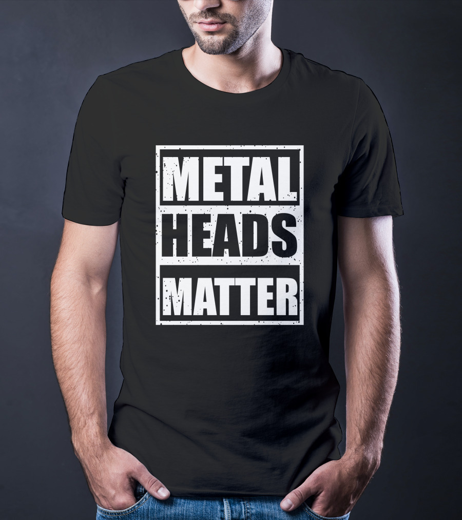 Metalheads Matter Mano Cornuta Rock Bassist Essentials T-Shirt