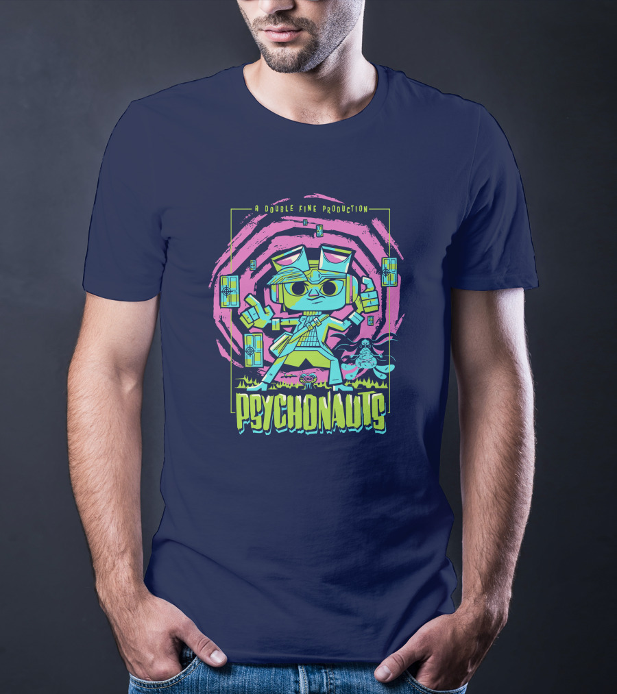 Psychonauts A Double Fine Production T-Shirt