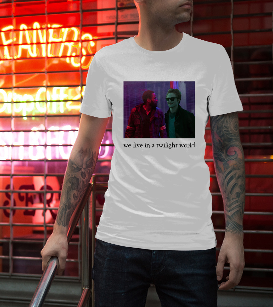 Tenet Twilight World We Live In T-Shirt