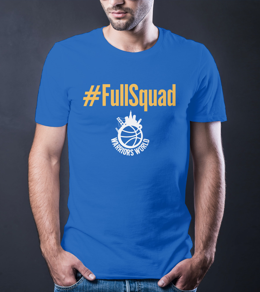 FullSquad Warriors World Basketball Skyline T-Shirt