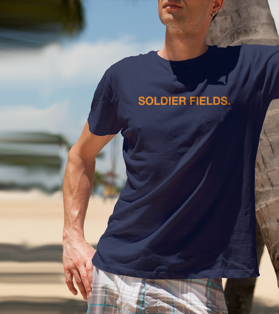 Soldier Fields Football Stadium Chicago Bears Inspiration T-Shirt