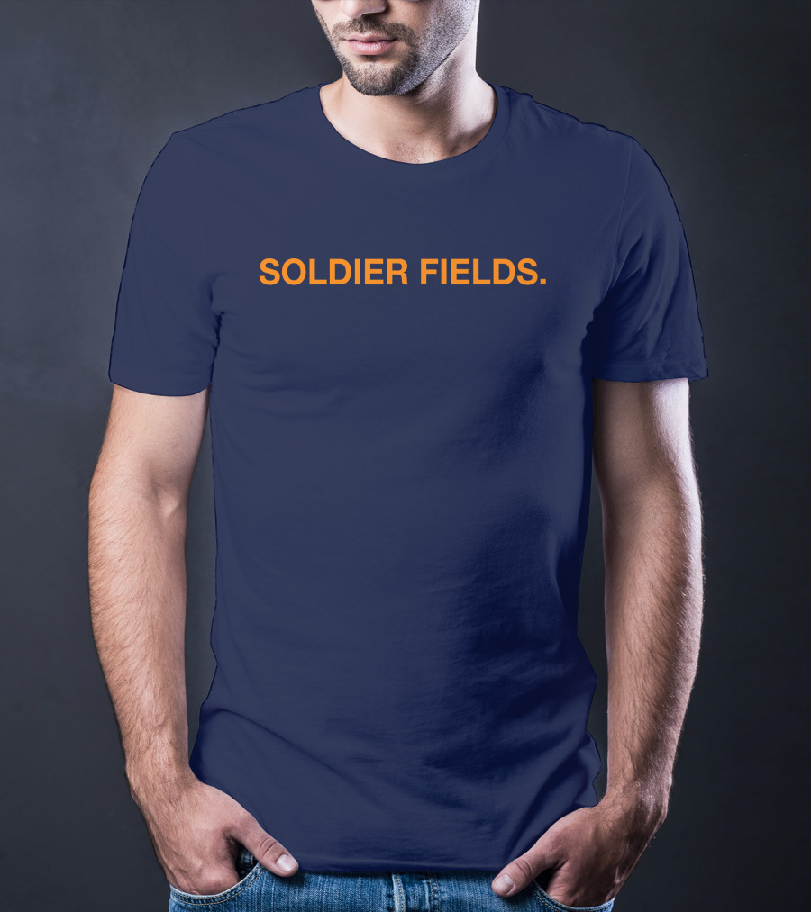 Soldier Fields Football Stadium Chicago Bears Inspiration T-Shirt