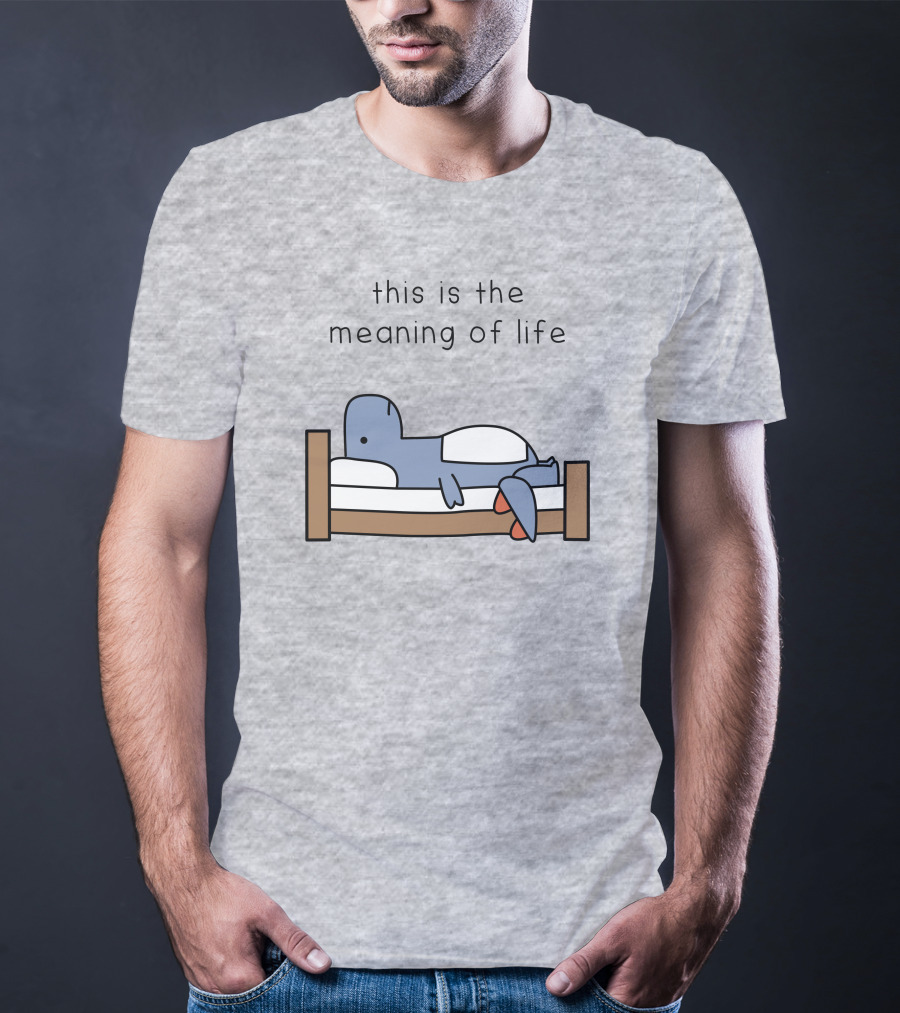 This Is The Meaning Of Life Dinosaur Shop T-Shirt
