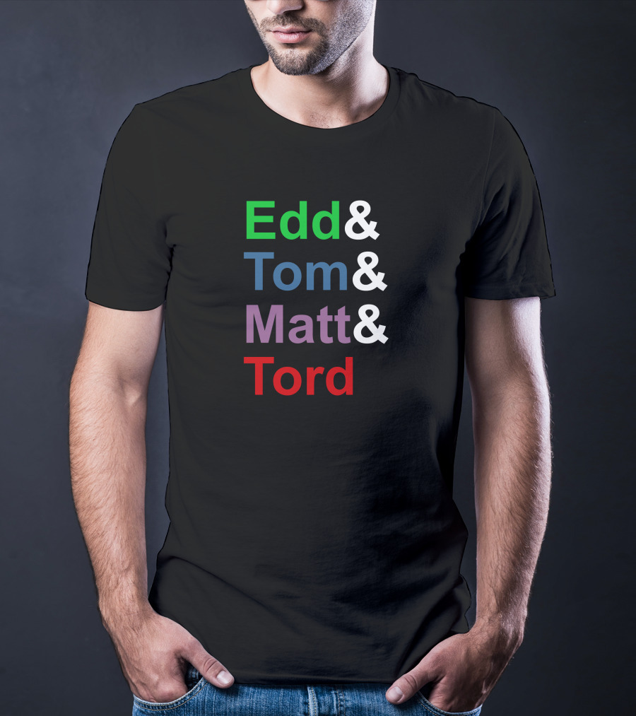 Eddsworld Store Edd And Tom And Matt And Tord Ampersand T-Shirt