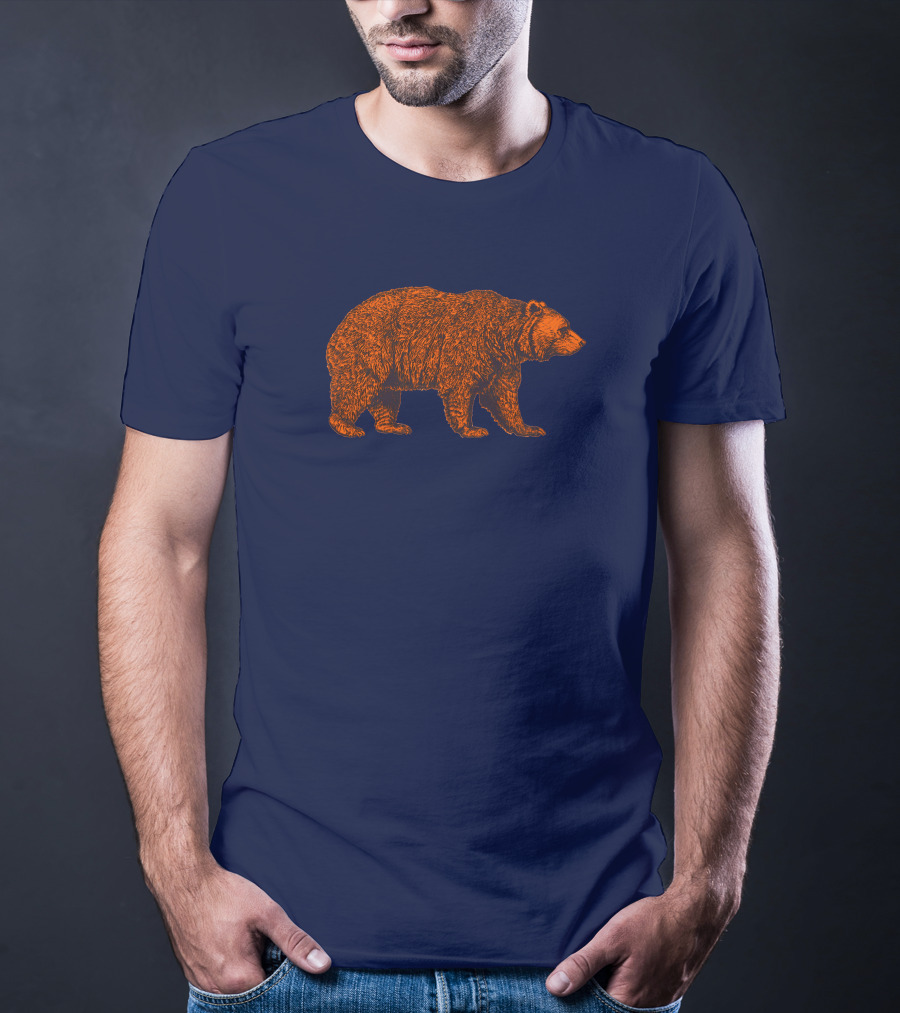 Obvious Hoge Walking Bear BnBears Jahns T-Shirt