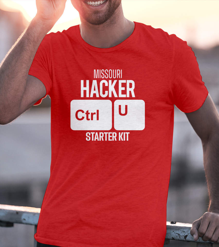 Missouri Hacker Ctrl U Starter Kit T-Shirt