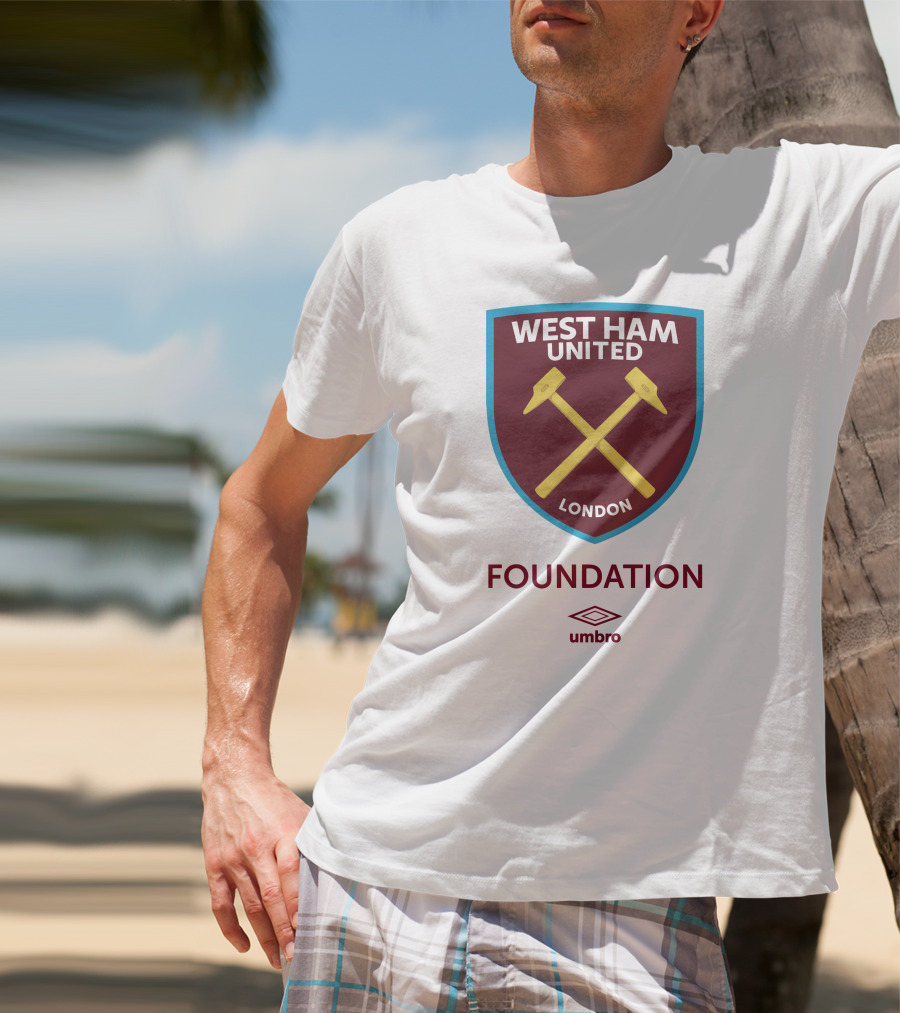 West Ham United London Foundation Umbro Crest T-Shirt