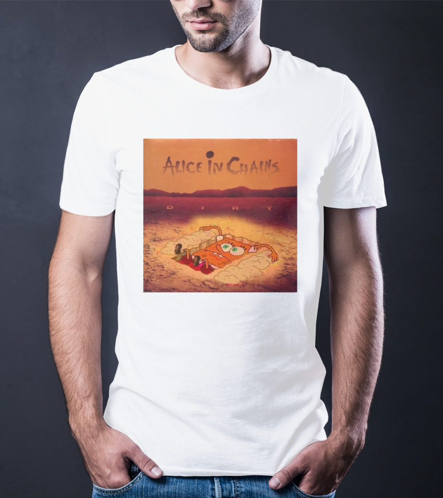 Alice In Chains Dirt Parody SpongeBob SquarePants Mocha Bigwanger12 T-Shirt