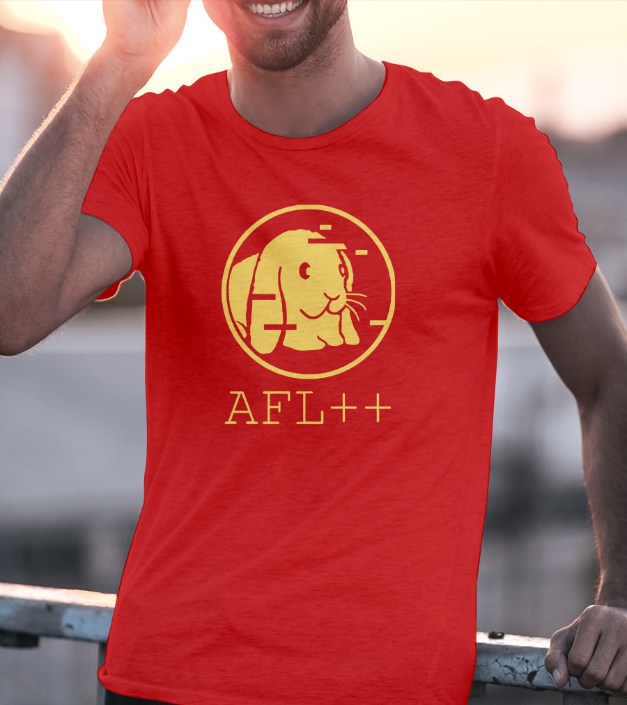 AFLplusplus Advanced Fuzzing League AFL++ Rabbit T-Shirt
