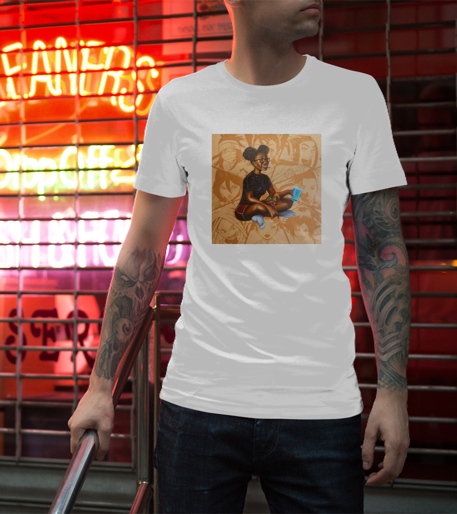 Huey Dynamite Screen Time Fine Be Greedier Anime Character Juice Chips T-Shirt