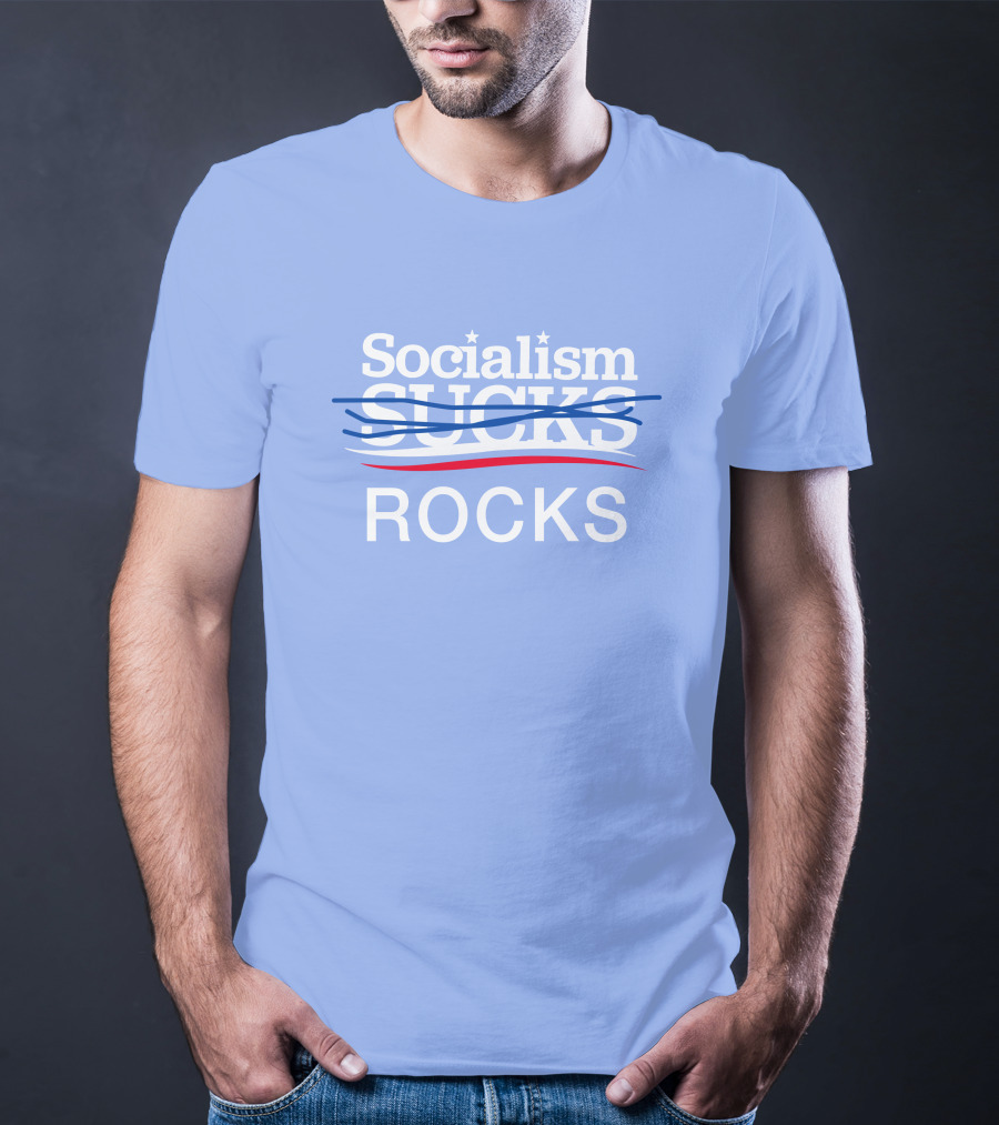 TPUSA Store Socialism Rocks Patriot Takes T-Shirt