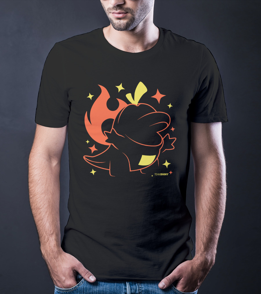 Fuecoco Team Shiny Fire Croc Merch Land Adrive Tk T-Shirt