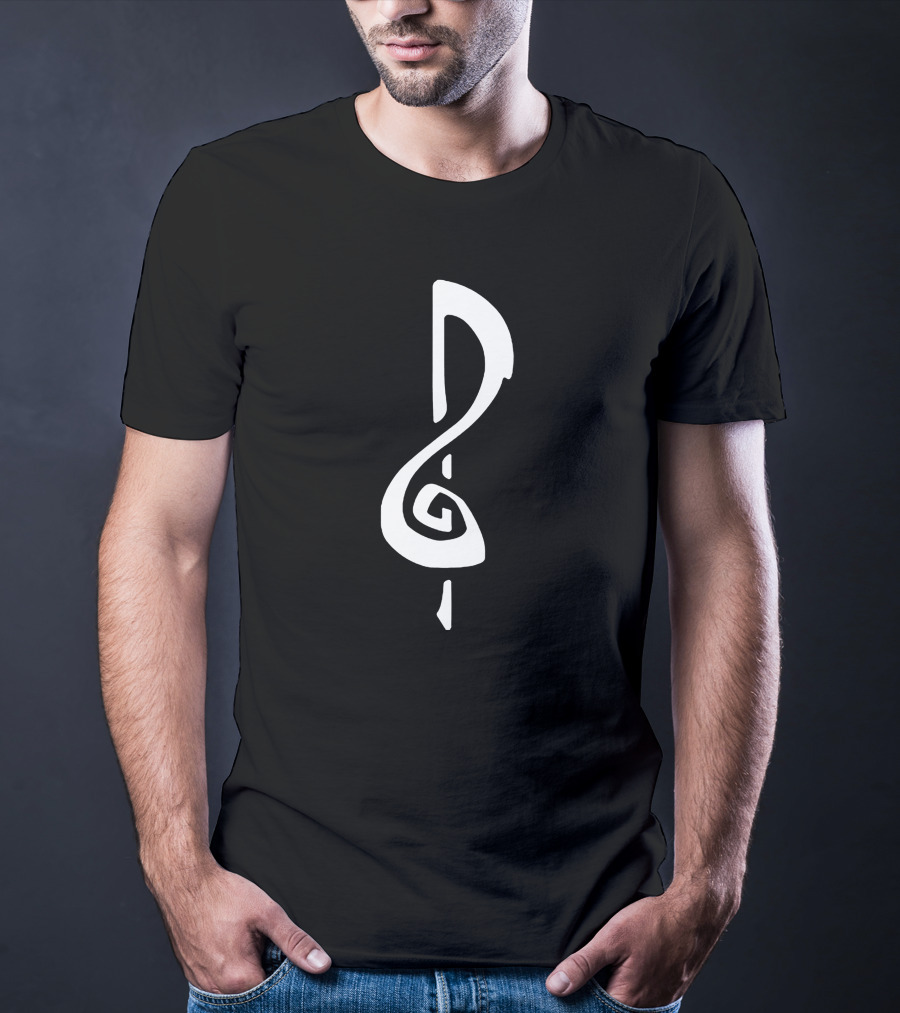 Robaroba Soundfall Treble Clef T-Shirt