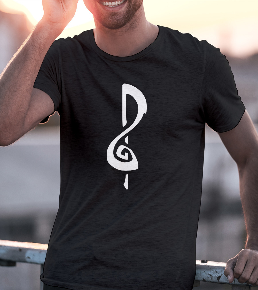 Robaroba Soundfall Treble Clef T-Shirt
