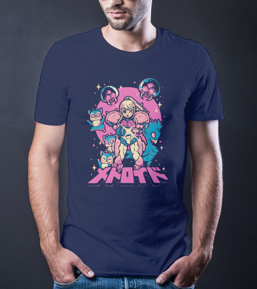 Metroid Yetee Store Save The Animals Pixel T-Shirt