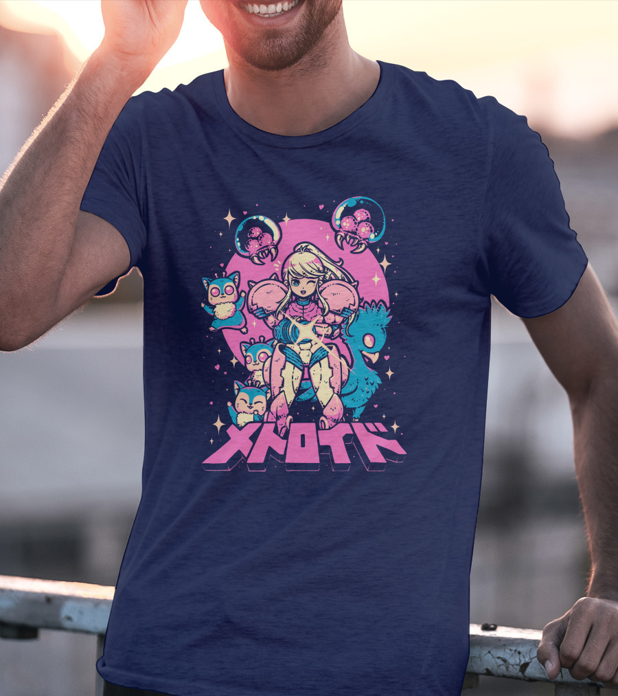 Metroid Yetee Store Save The Animals Pixel T-Shirt