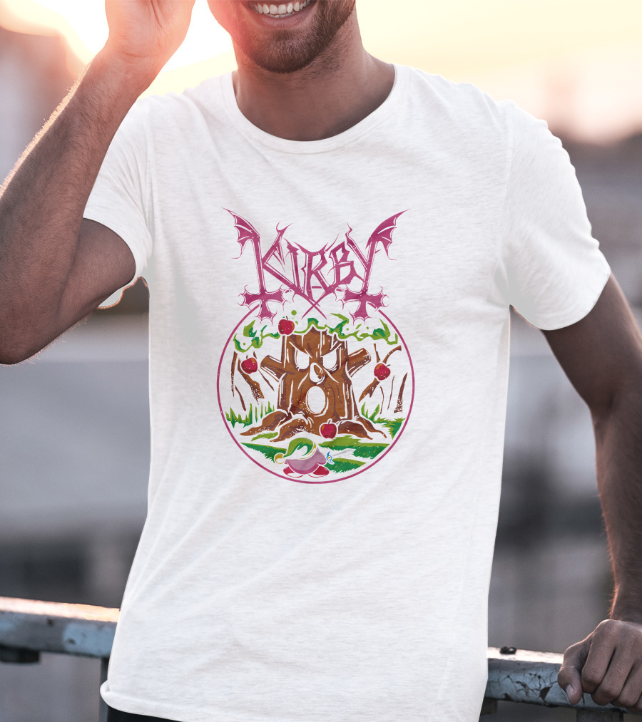 Kirby Dracula Byte Store The Great Whispy Woods Nintendeal T-Shirt