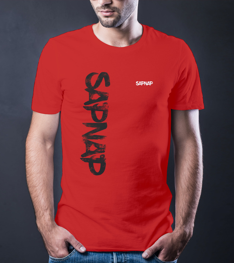 Sapnap Merch Store Sapnap Text Bold Graphic Dt Updates T-Shirt