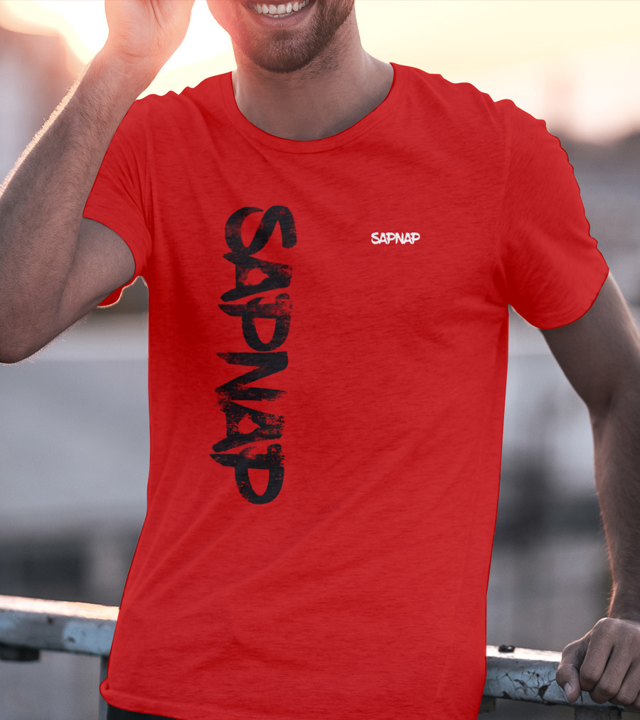 Sapnap Merch Store Sapnap Text Bold Graphic Dt Updates T-Shirt