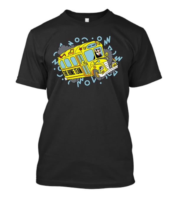 The Home Team Oh No Van Repair Benefit Music Bus T-Shirt