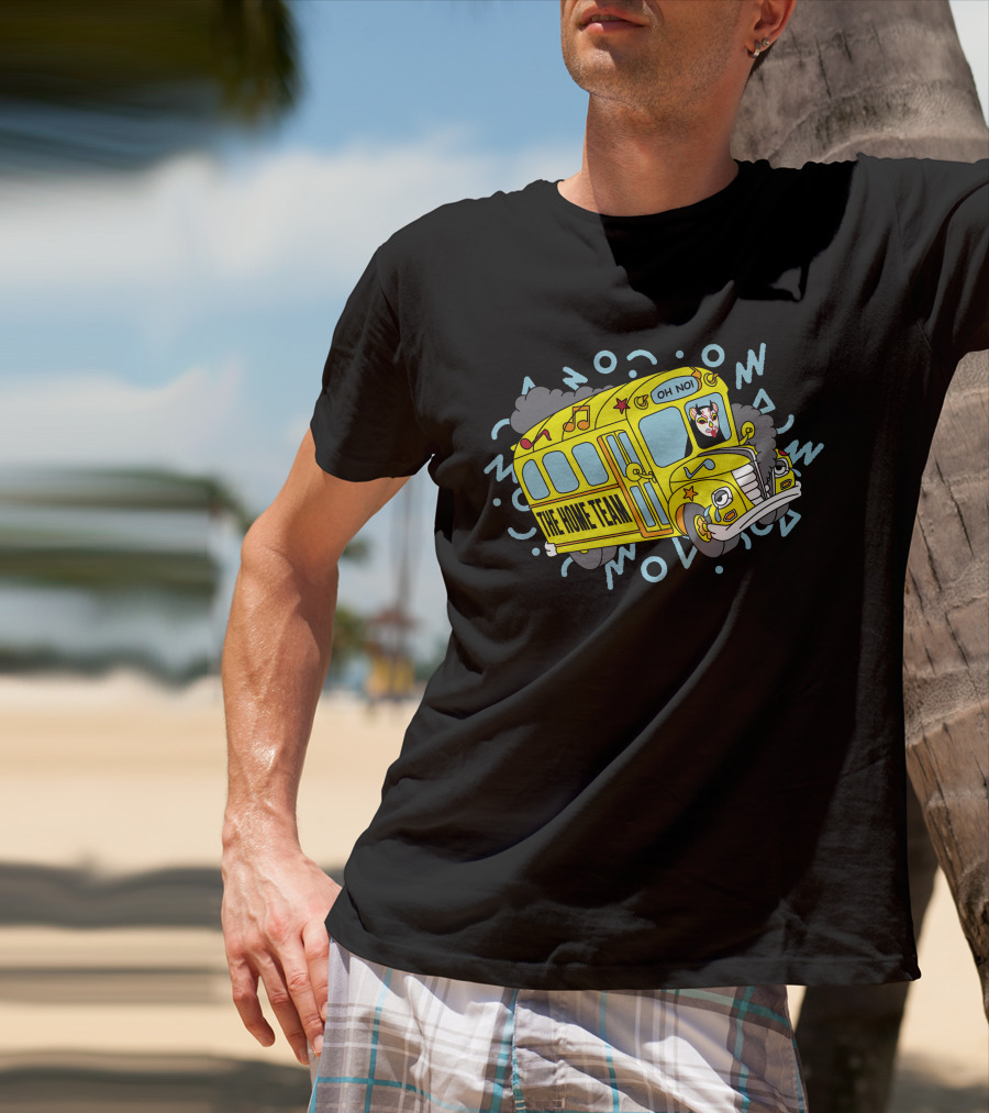 The Home Team Oh No Van Repair Benefit Music Bus T-Shirt