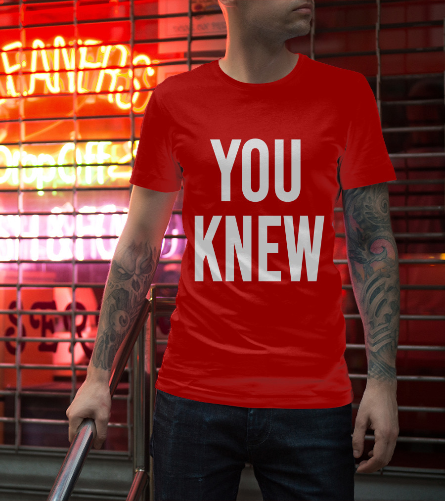 Madison Shanley You Knew Kp Kaylamarie Red T-Shirt