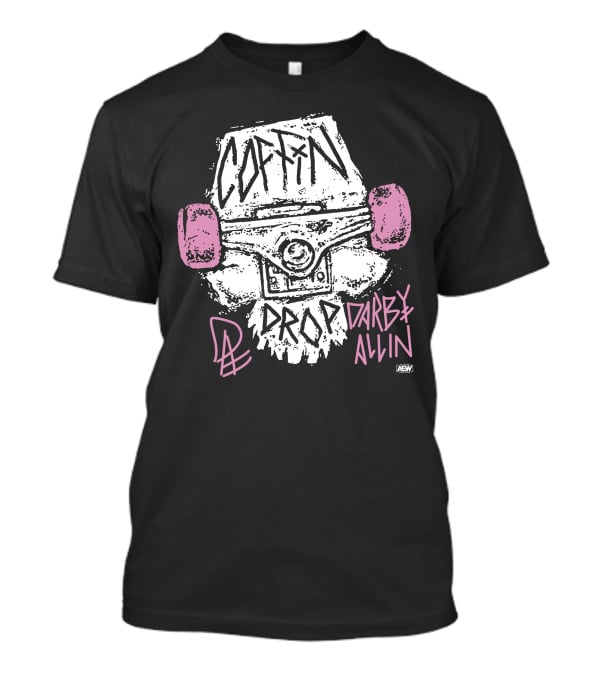 AEW Shop All Elite Wrestling Darby Allin Coffin Drop Snapped T-Shirt