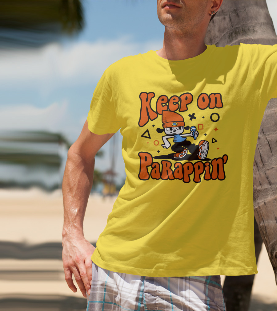 Keep On Parappin' PaRappa The Rapper T-Shirt