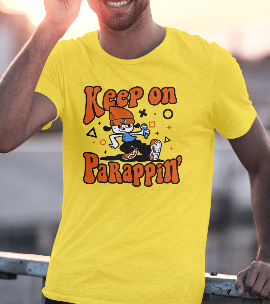 Keep On Parappin' PaRappa The Rapper T-Shirt