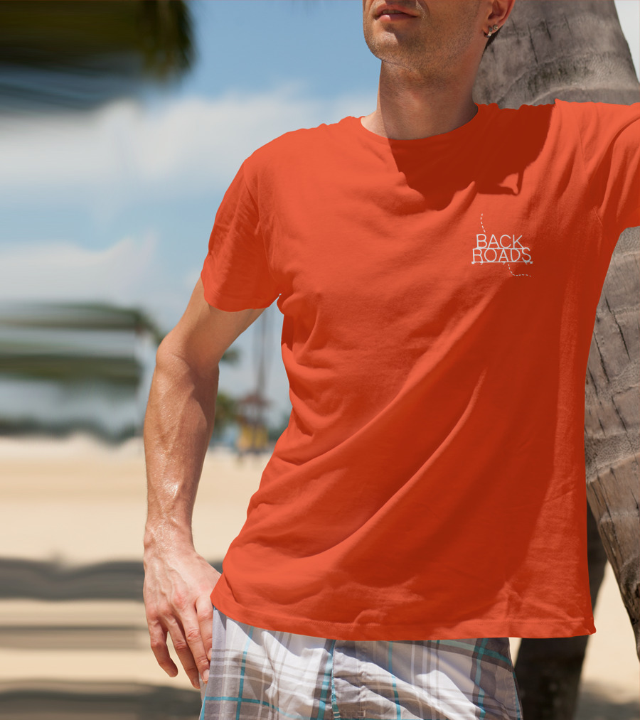 Back Roads Adventure Forest Creek Camping Nature Exploration T-Shirt