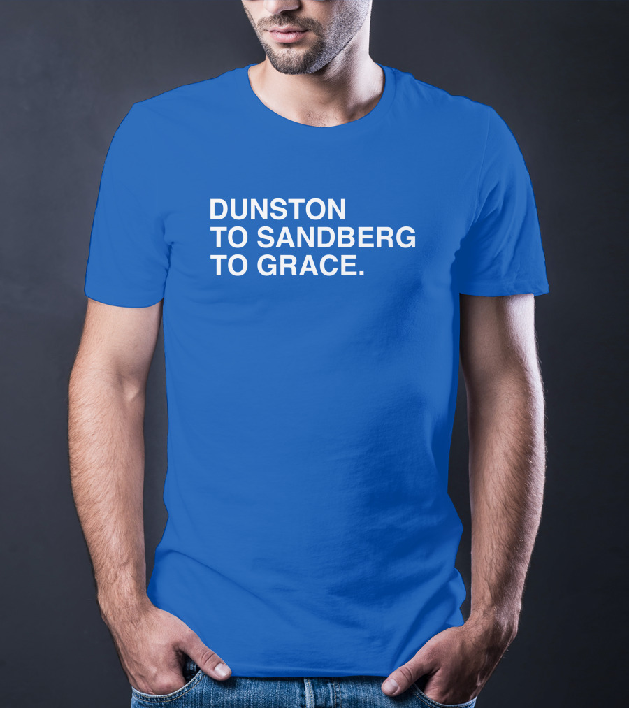 Duston To Sandberg To Grace Iconic Baseball Trio T-Shirt