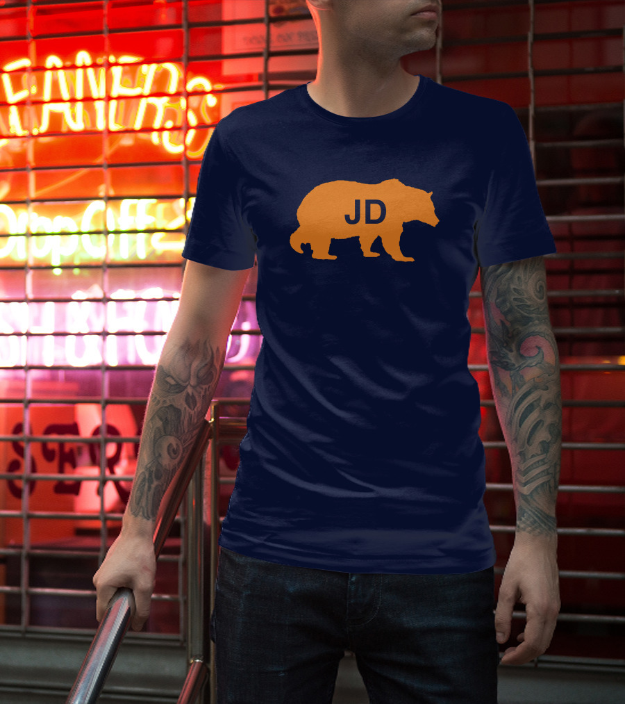 Celebrate JD Orange Bear T-Shirt